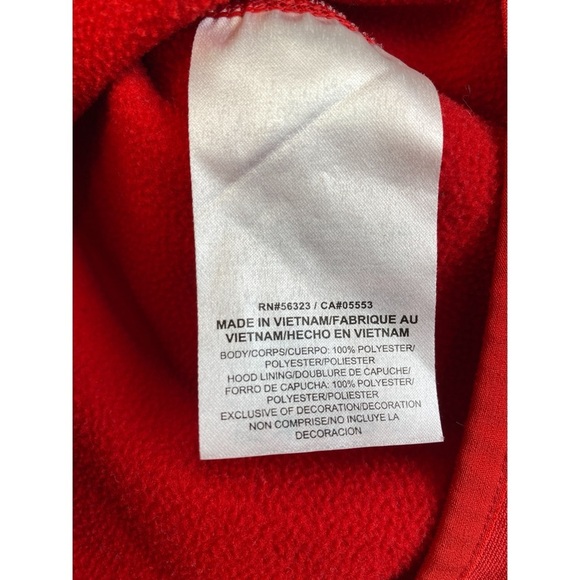 Scarlet Nike Block O Hoodie Women’s - Picture 4 of 6